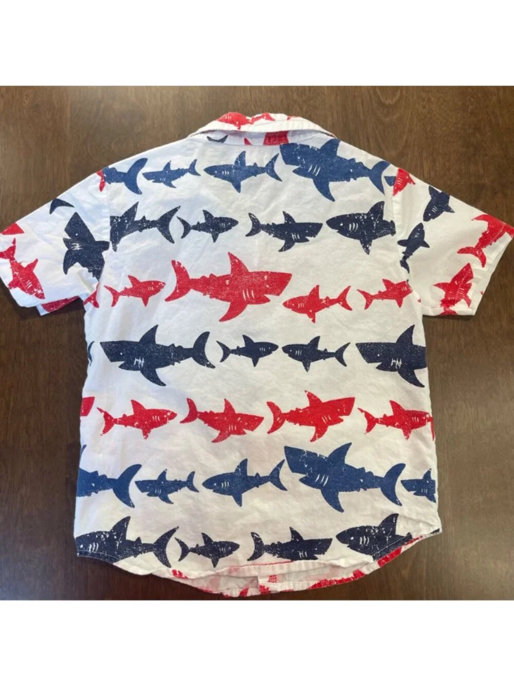 The Children's Place Button Up Shirt Lot Boys Size 4T 100% Cotton Short Sleeve